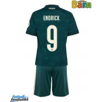 Real Madrid Endrick #9 Bortedraktsett Barn 2026-27 Kortermet (+ Korte bukser)